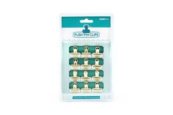 12 PINCES OR PUSH PIN CLIPS 1