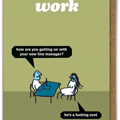 Funny Card - Line Manager