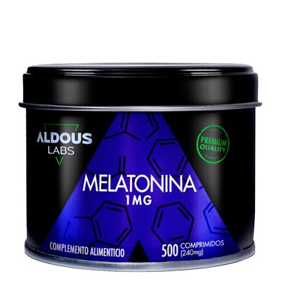 Melatonina pura 1 mg Aldous Labs | 500 compresse