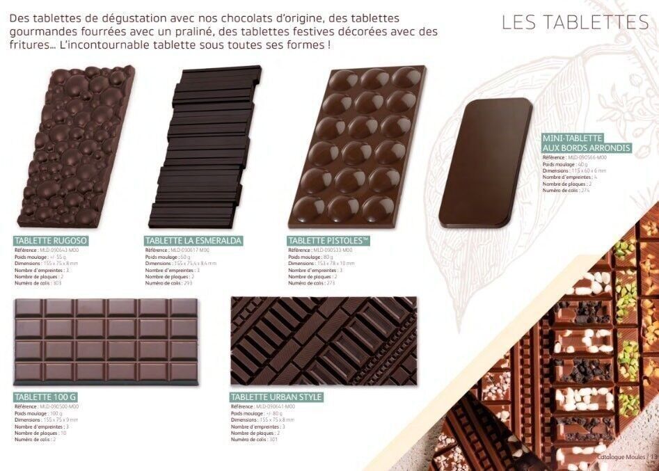 CACAO BARRY - MOLD_PACKAGE N°301_URBAN STYLE TABLET