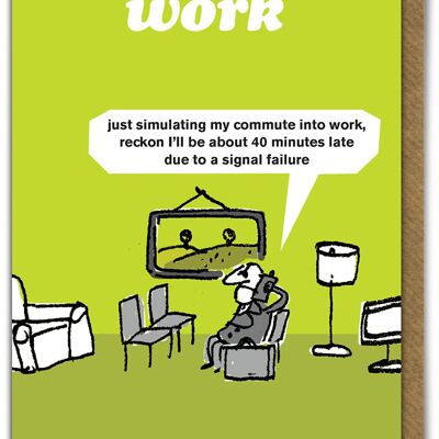Work Commute Card