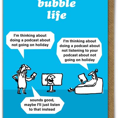 Bubble LIfe Podcast Card