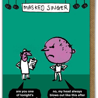 Masked Singer Card