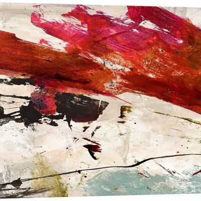 Pintura abstracta moderna, sobre lienzo: Jim Stone, Colors Rumbling