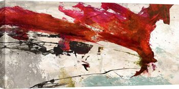 Peinture abstraite moderne, sur toile : Jim Stone, Colours Rumbling 1