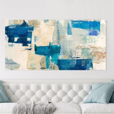 Modern abstract painting, canvas print: Anne Munson, Rhapsody in Blue