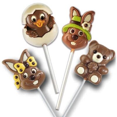 Chocolate Easter lollipop 15g