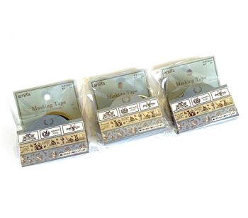 Washi / masking tape lapins 9