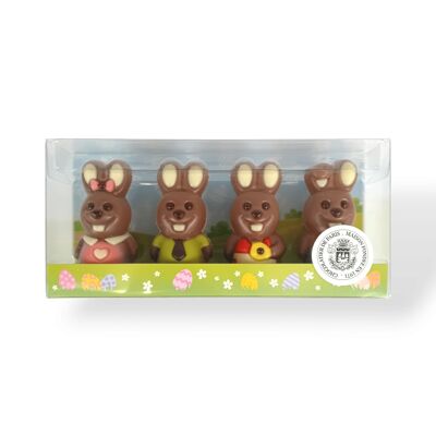 Caja de 4 moldes de Pascua 40g