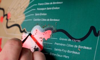 Carte des vins à gratter - Bordeaux 4