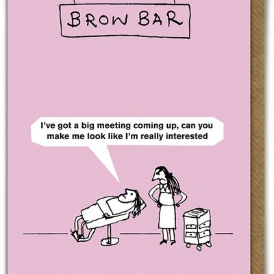 Bodywork Brow Card