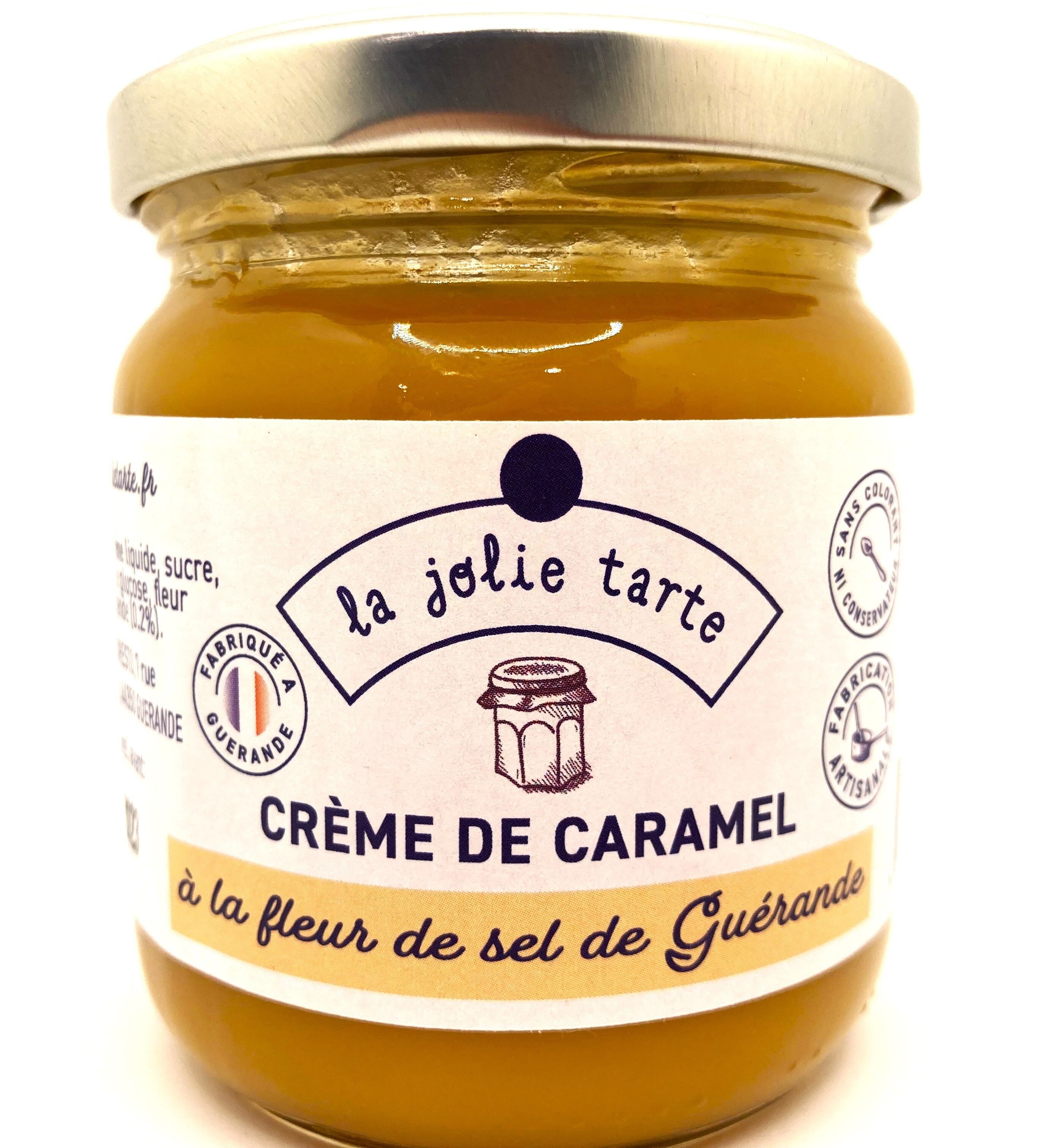 Caramel cream with fleur de sel from Guérande - 190g