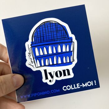 Sticker autocollant LYON - Opéra 1
