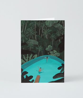 Art Card - Piscine avec vue 1