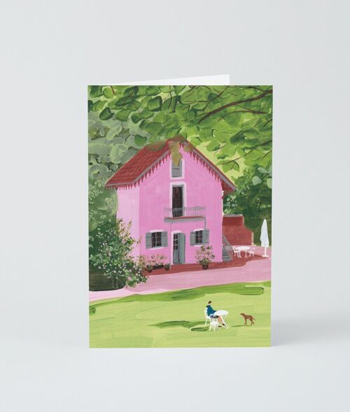 Art Card - House In Nature