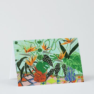 Art Card - Birds of Paradise Flowers