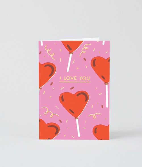 Love & Friendship Card - Love Pop