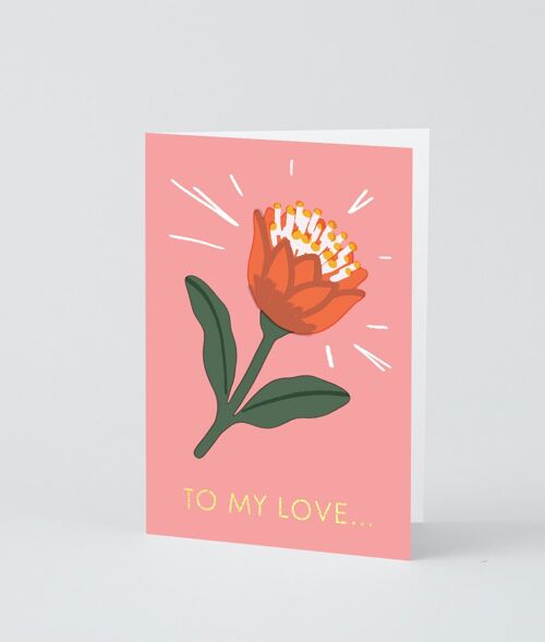 Love & Friendship Card - To My Love