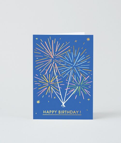 Happy Birthday Card - Birthday Sparks