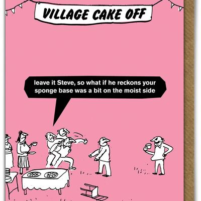 Village Cake Off Card