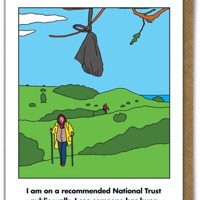 Weekend National Trust Walk Card