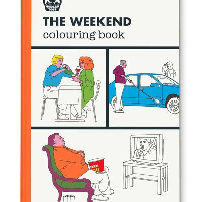 The Weekend A4 Colouring Book