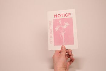 Kit rosatype grand format - Comme le cyanotype, mais en rose ! 3
