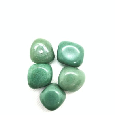 Set of 5 Aventurine tumbled stones