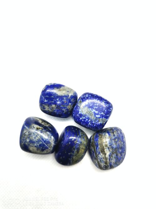 Lot de 5 pierres roulées Lapis Lazuli