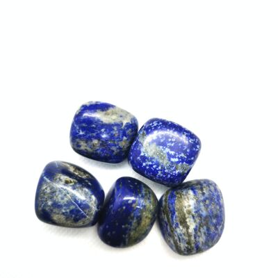 Set of 5 Lapis Lazuli tumbled stones