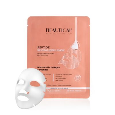 Maschera rivitalizzante ai peptidi