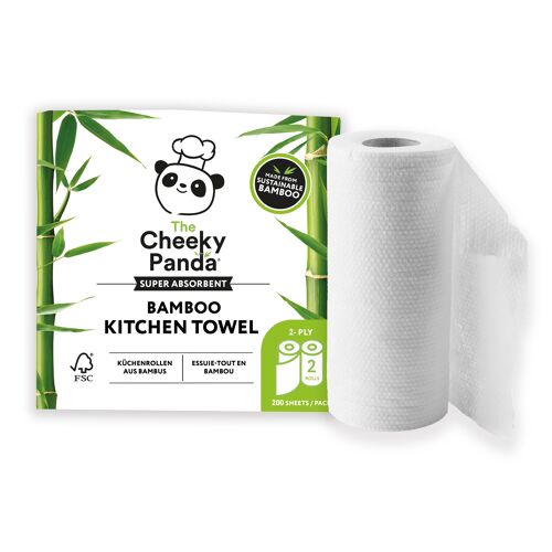 Bamboo Kitchen Towel 2 rolls | 5 packs