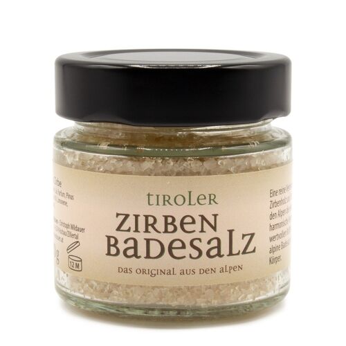 Zirben-Badesalz 120g