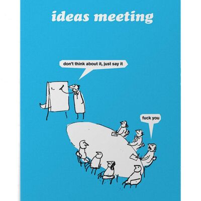 Ideas Meeting A2 Poster