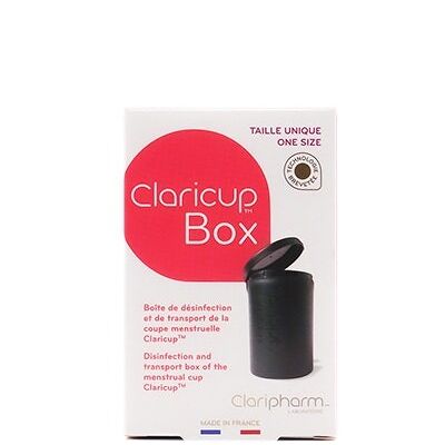 Caja de desinfección para copa menstrual - ClaricupBox