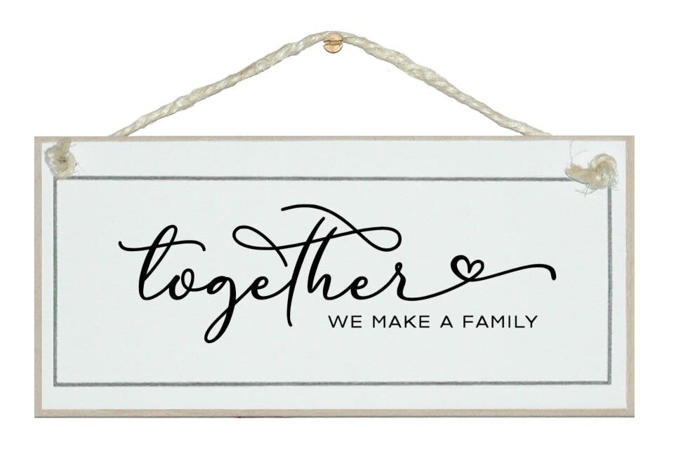 Juntos hacemos una familia. Remolino. signo 2023