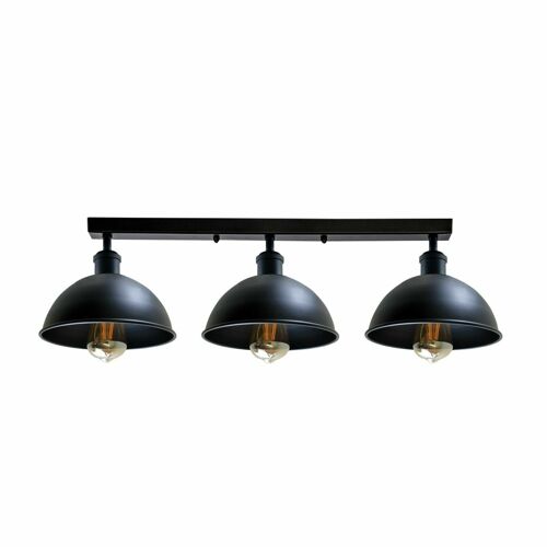 Vintage Industrial Metal Ceiling Light Shade Flush Mount 3 Head Modern Lightgs