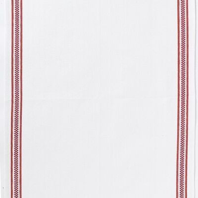 Red Checkerboard Tea Towel 50 X 70