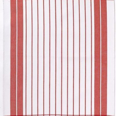 Small Red Stripes Tea Towel 50 X 70