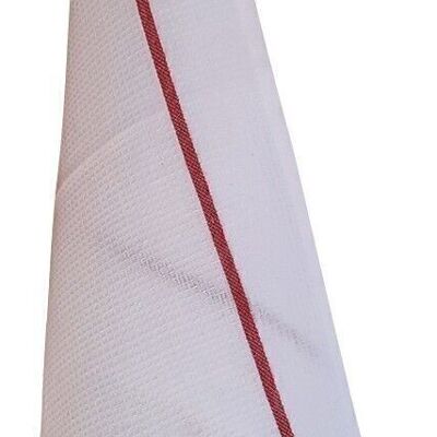 Blôm Alsace embroidered honeycomb tea towel White/Red 70 X 50 - 8055090000