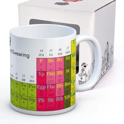 Periodic Table of Swearing Mug