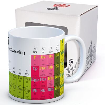 Periodic Table of Swearing Mug