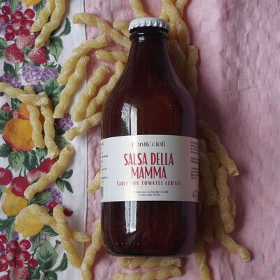 Salse di Pomodorini e Basilico - Salsa della Mamma di Sicilia - 330g