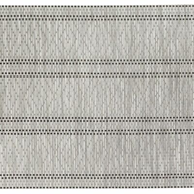 Mantel individual gris Panamá 33 x 45