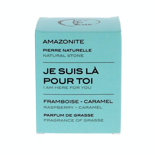 JE SUIS LÀ POUR TOI
bougie parfumée Pierres de vie – Amazonite