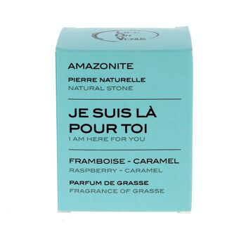 JE SUIS LÀ POUR TOI
bougie parfumée Pierres de vie – Amazonite 1