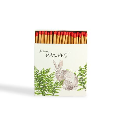 "Nature" Series long matches - "Hare"