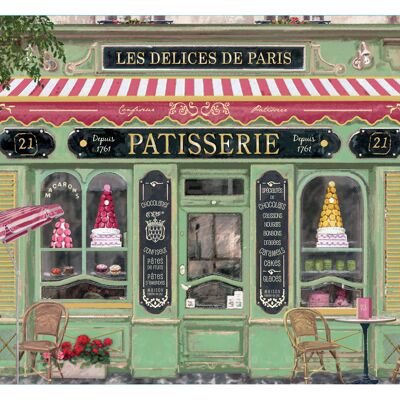 Boutique Patisserie Tischset, sortiert, 30 x 45