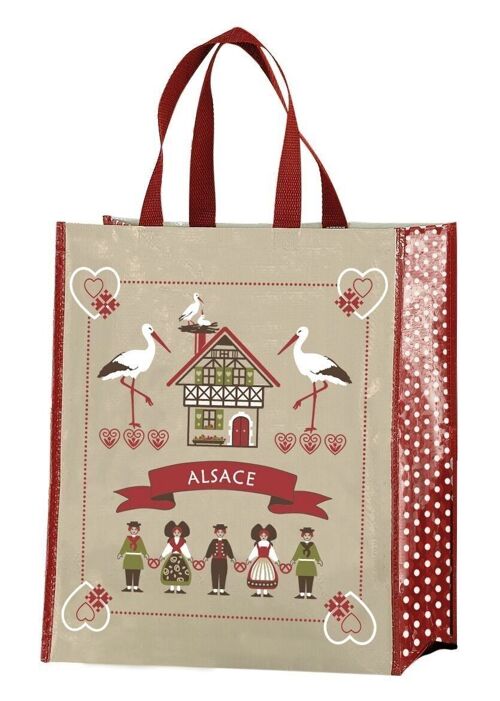 Sac Shopping Hisla Ficelle 40 x 35 x 14