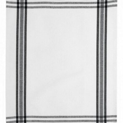 Recycled tea towel Cruz Black 50 x 70